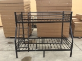 Twin Over Full Metal Bunk Bed MB107